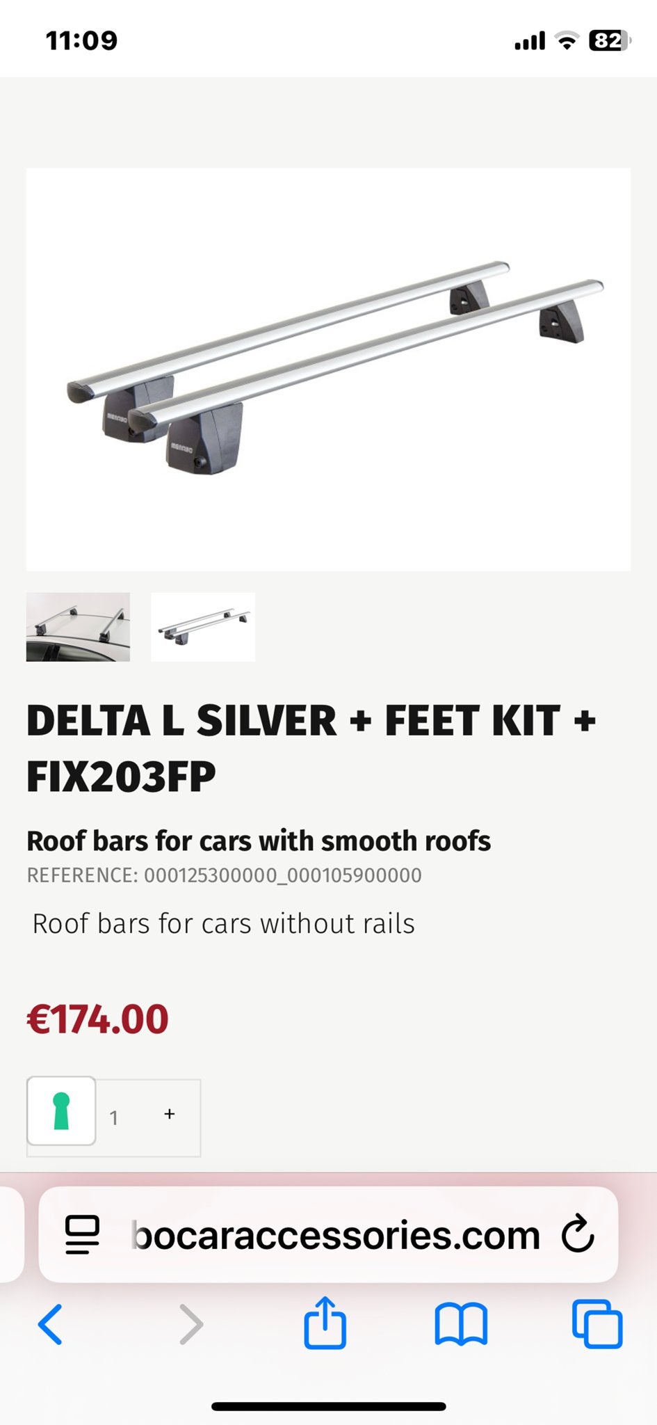 MENABO Dakdragers voor auto zonder roof bars (verzonken dakg, Auto diversen, Dakdragers, Ophalen, Nieuw
