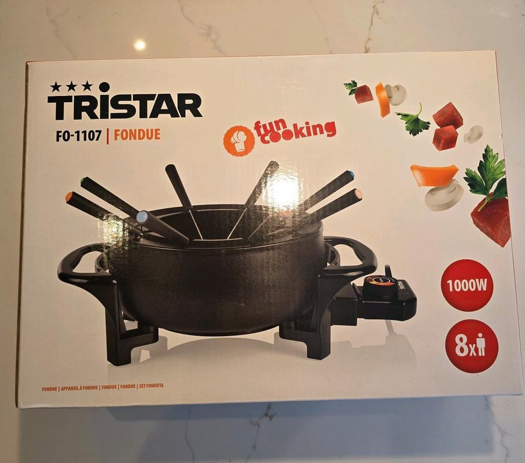 Tristar FO-1107 Fondue - Elektrische Fondueset 1000W, Ophalen