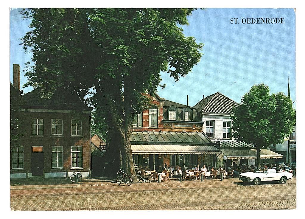 36527 ST Oedenrode 80+ N Br Gelopen met postzegel, Verzenden, 1980 tot heden, Gelopen, Noord-Brabant