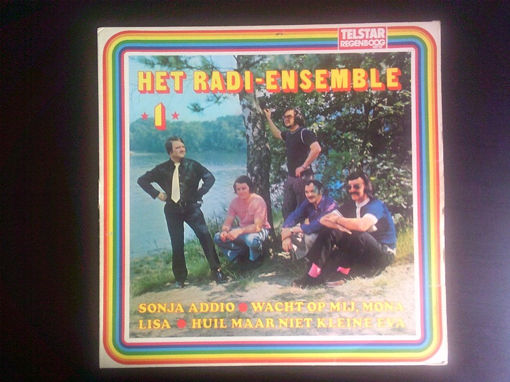 elpee van het radi-ensemble - het radi-ensemble *1*, Fotohoes, Ophalen of Verzenden, Levenslied of Smartlap, 12 inch