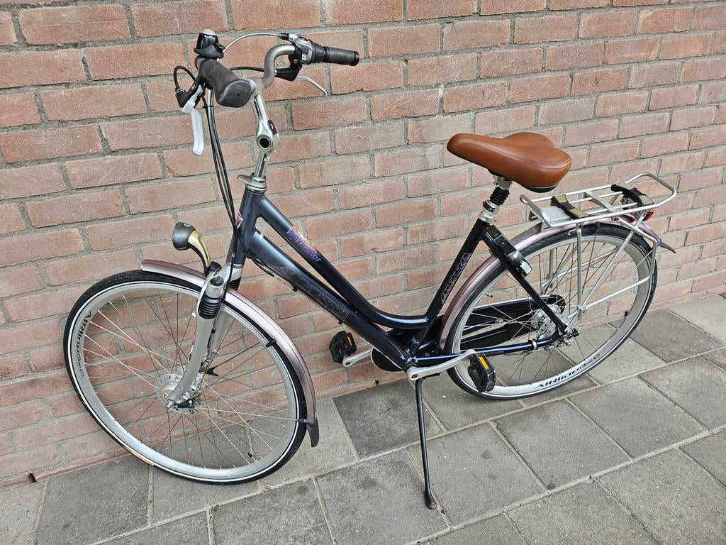 Altra damesfiets 7 versnellingen, frame 50cm, Gebruikt, Velgrem, Versnellingen, 50 tot 53 cm