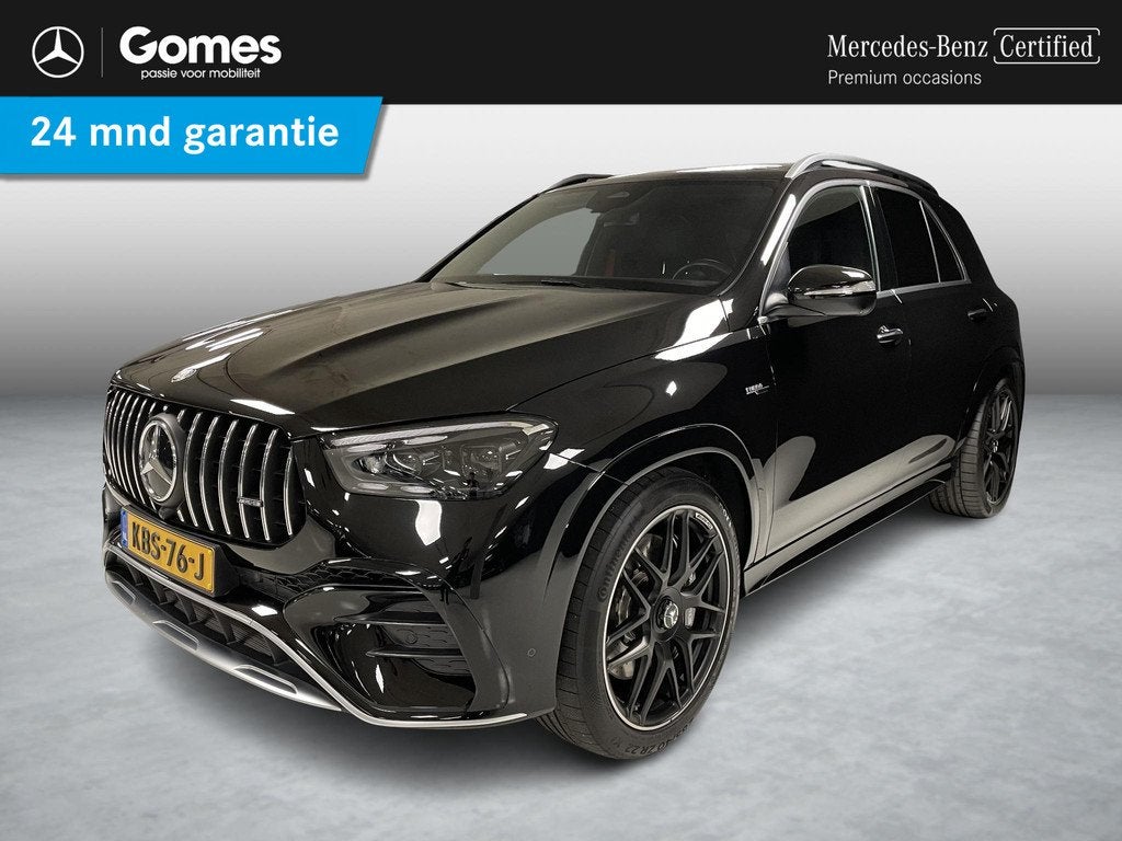 Mercedes-Benz GLE-klasse 53 HYBRID 4MATIC | Trekhaak | Burme, Auto's, Mercedes-Benz, Automaat, Gebruikt, Zwart, Plug-in hybride