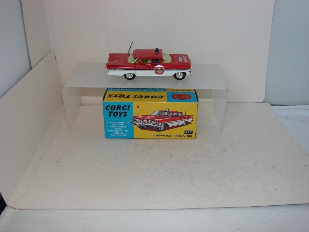 Corgi toys 482 Chevrolet fire chief nieuw, Hobby en Vrije tijd, Ophalen of Verzenden, Nieuw, Auto, Corgi