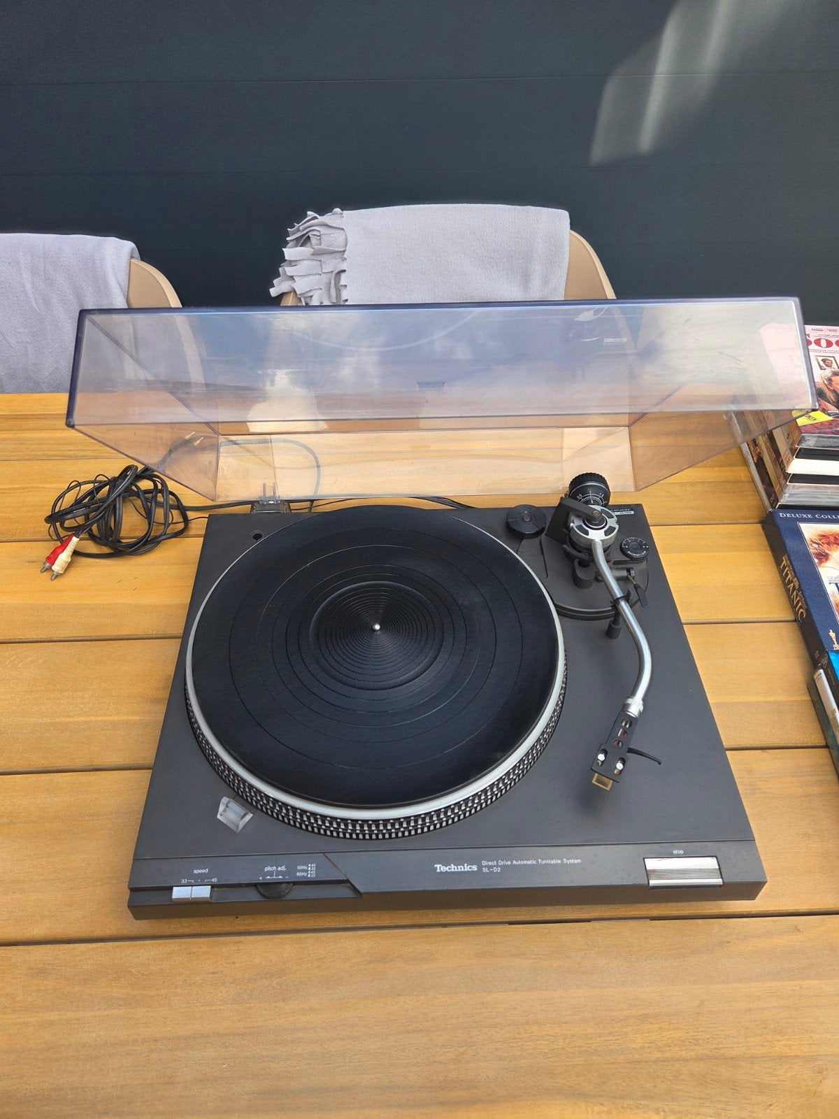 Technics SL-D2 Platenspeler - Direct Drive Automatic, Ophalen, Gebruikt, Automatisch, Platenspeler