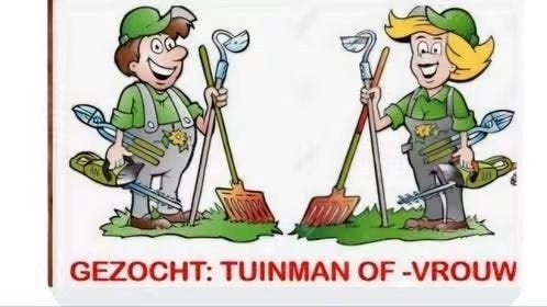 Gezocht Tuinman/Tuinvrouw Grolloo, Ophalen