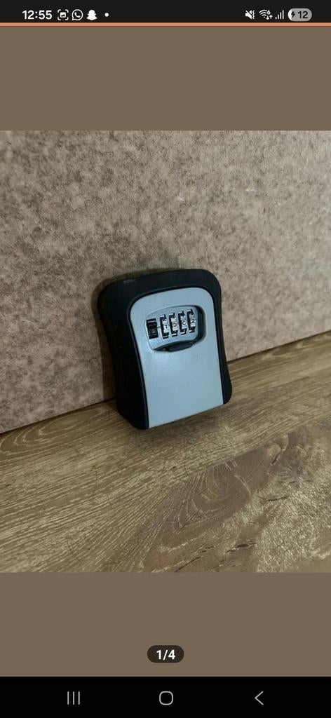 Sleutelkluisje met cijfercode, Doe-het-zelf en Verbouw, Alarmsystemen, Nieuw, Overige typen, Overige soorten, Ophalen