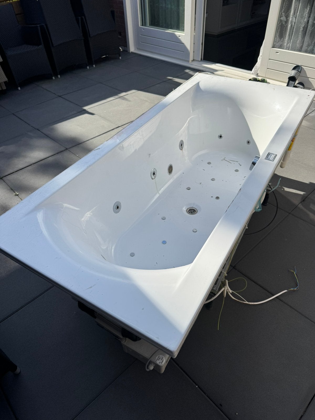 bubbelbad jet & lucht 180x80, Ophalen, Zo goed als nieuw