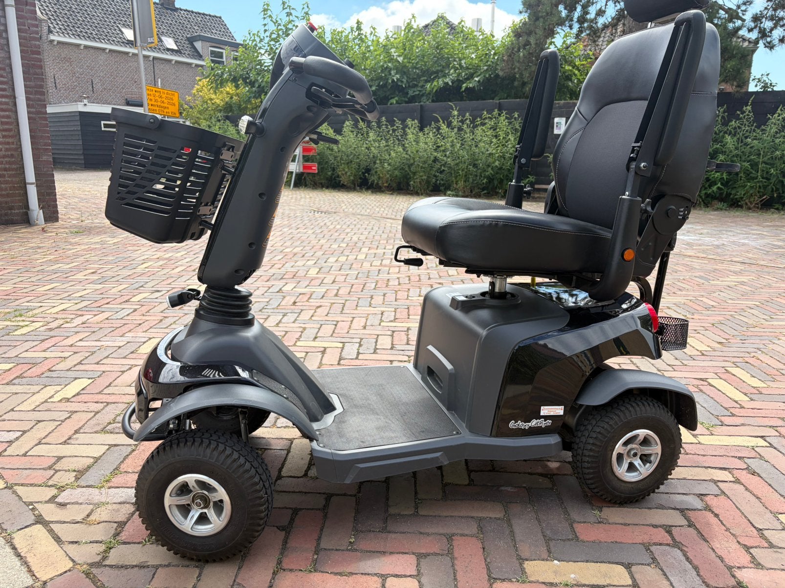 Scootmobiel Excel Galxy Citiflyer 4-wiel, Ophalen, Excel, Zo goed als nieuw, 36 t/m 45 km