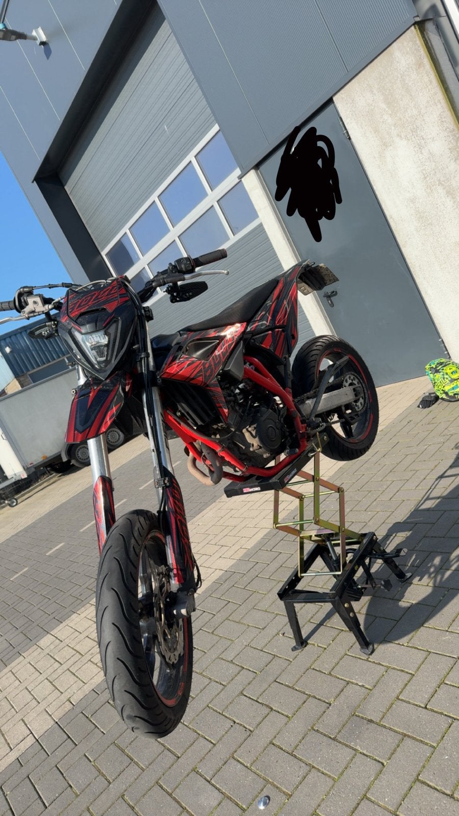 Beta RR125 LC 2021 - Custom uiterlijk, standaard motorisch, Motoren, Gebruikt, Particulier, 125 cc, 11 kW of minder