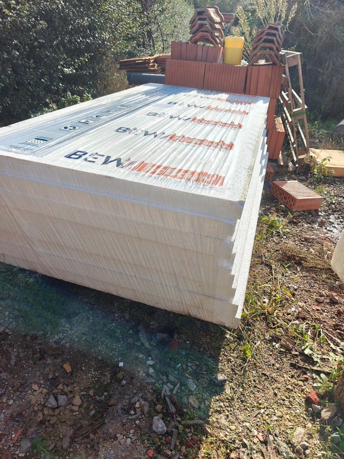 EPS200 Isolatieplaten 6cm dik - Hoge Druksterkte, Doe-het-zelf en Verbouw, Ophalen, 4 tot 8 cm, Vloerisolatie, Nieuw