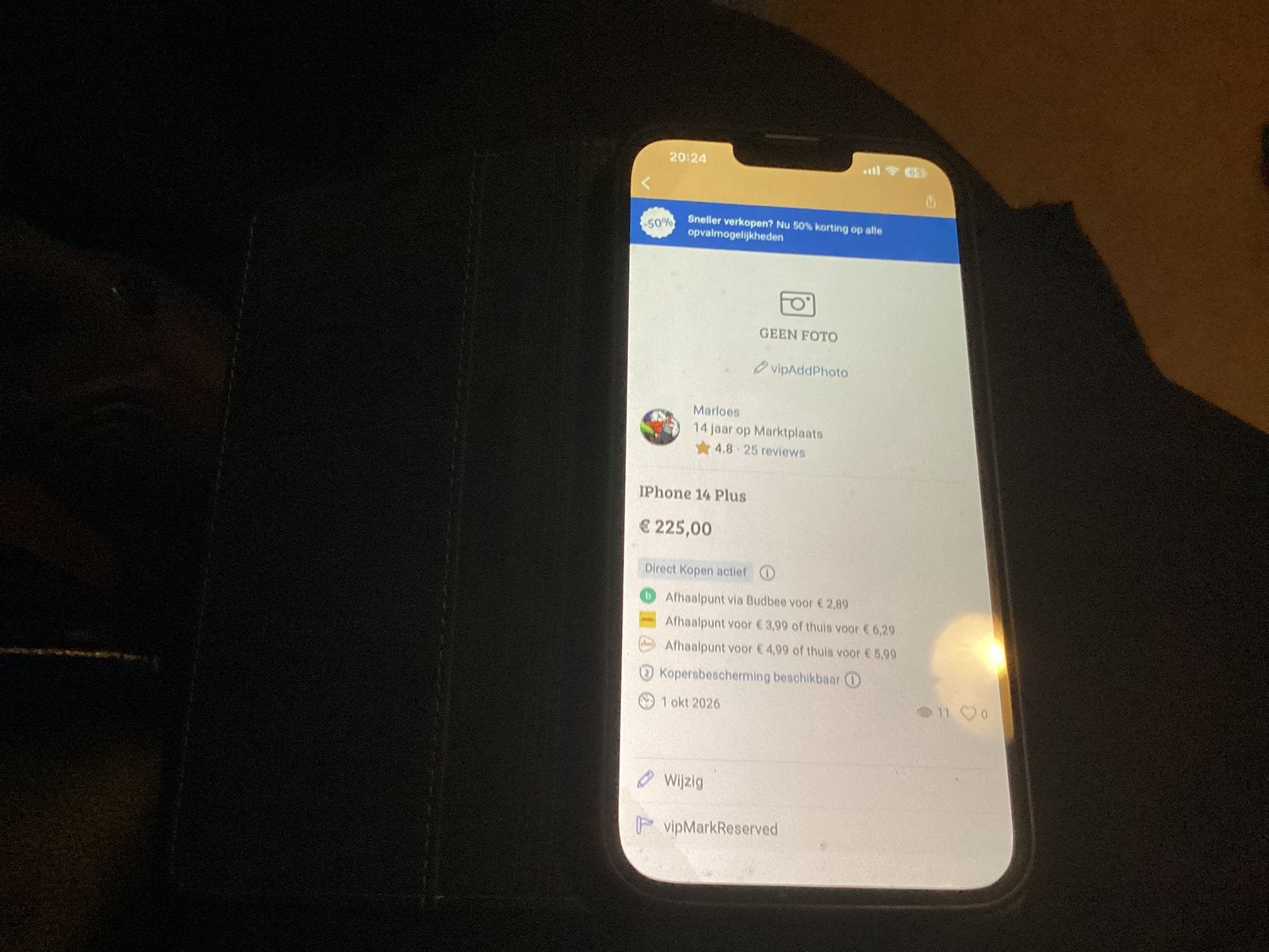 IPhone 14 Plus, Verzenden, 128 GB, IPhone 14 Plus