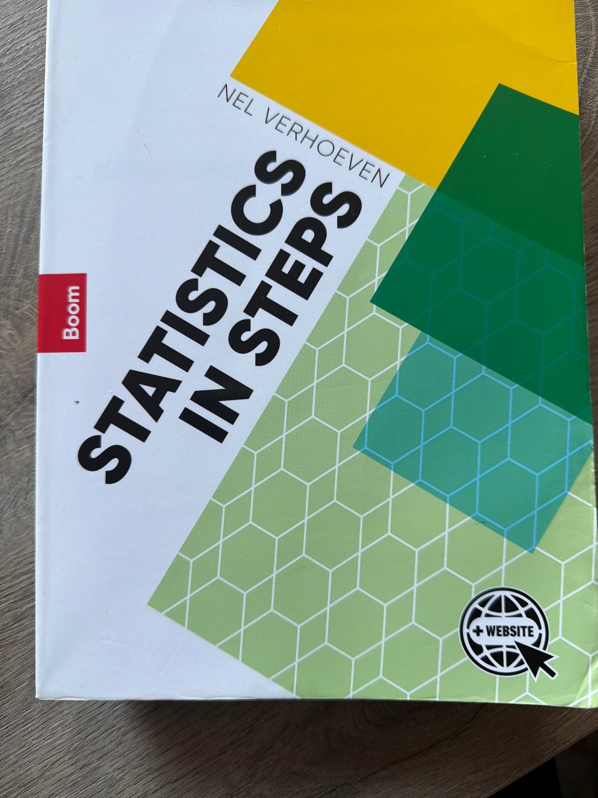 Statistics in Steps - Nel Verhoeven (Boom), Ophalen of Verzenden, Gamma, Zo goed als nieuw, HBO