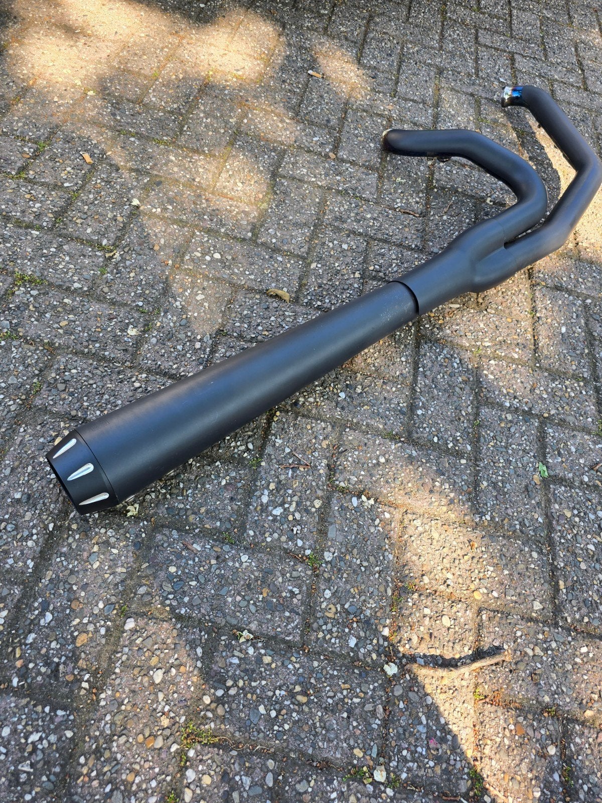 Zeer mooie uitlaat te koop bassani harley davidson, Motoren, Onderdelen | Harley-Davidson, Ophalen of Verzenden, Gebruikt
