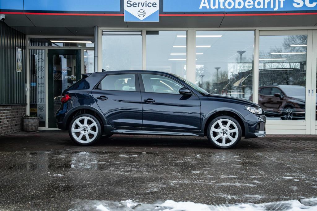 Audi A1 citycarver 30 TFSI epic, Auto's, 12 maanden, Stof, Blauw, Bedrijf