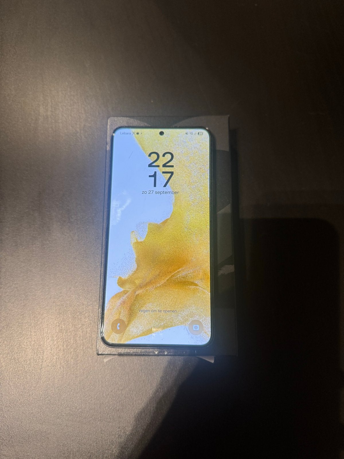 Samsung Galaxy S22 128GB Zwart - Goede staat