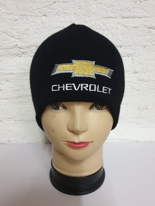 Dikke muts, mutsen chevrolet, chevy, usa, zwart, Ophalen of Verzenden, Nieuw, Overige maten, Muts