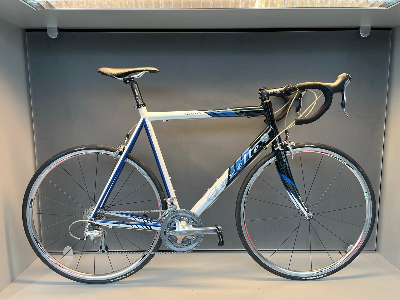 Gazelle V4 racefiets 61cm, Shimano 105/Ultegra, Ophalen, 28 inch, Gebruikt, Gazelle