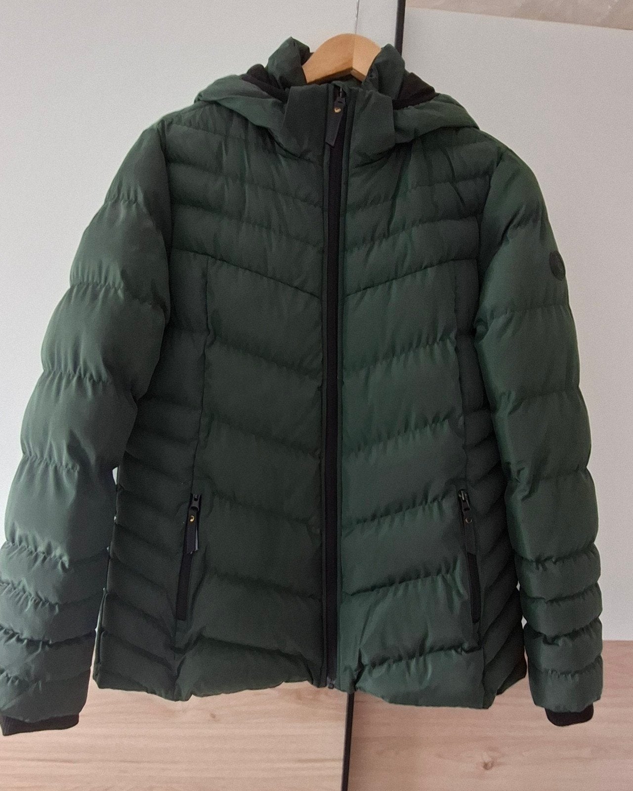 Cars Jeans winterjas maat L - Groen, Maat 42/44 (L), Ophalen of Verzenden, Zo goed als nieuw, Cars Jeans