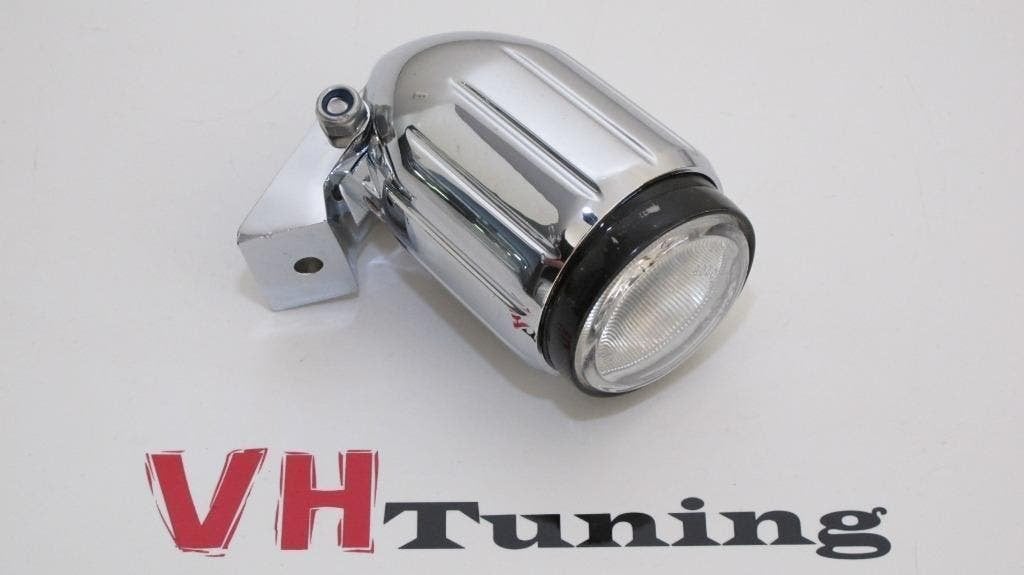 motor/chopper koplamp chroom, Motoren, Ophalen of Verzenden