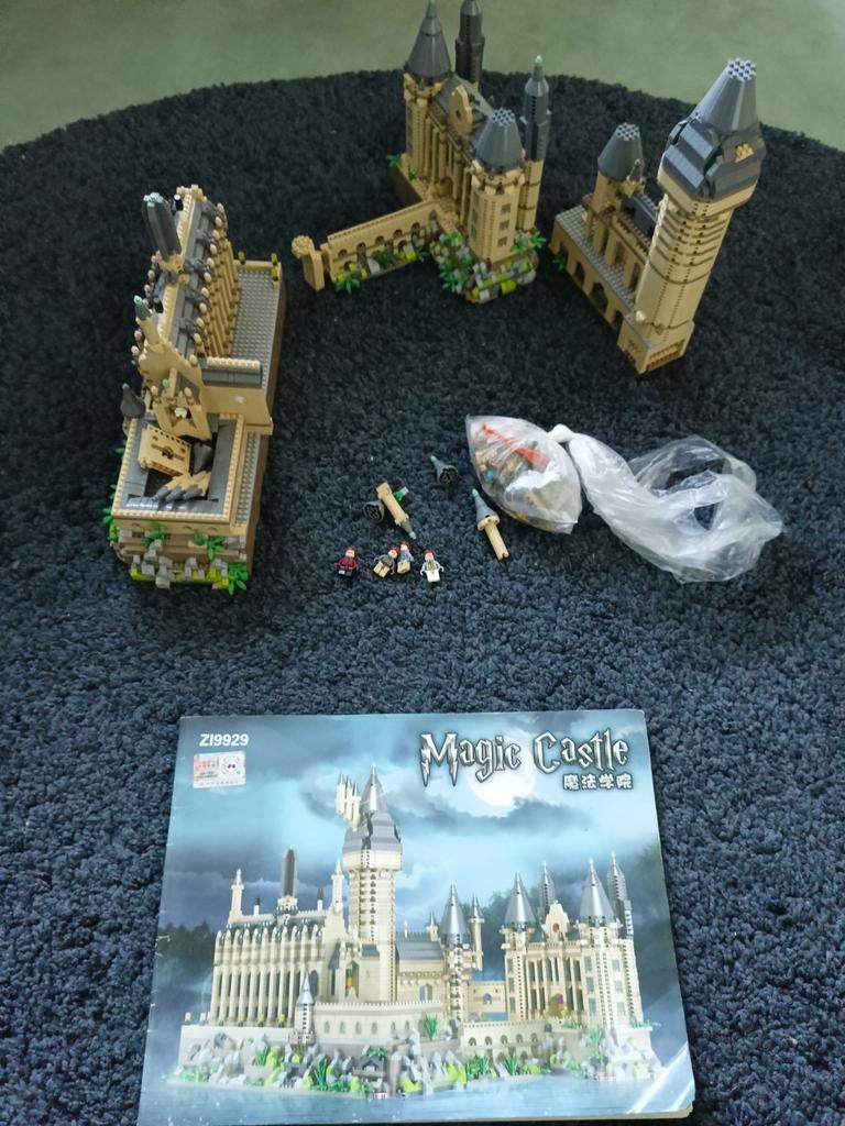 Micro blocks, micro lego, Harry Potter Zweinstein kasteel, Ophalen of Verzenden, Zo goed als nieuw
