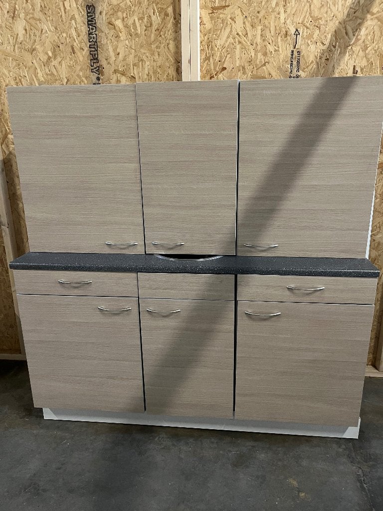 Keuken 165cm breed Keller, Huis en Inrichting, Keuken | Complete keukens, Ophalen, Nieuw, Enkelwandige keuken