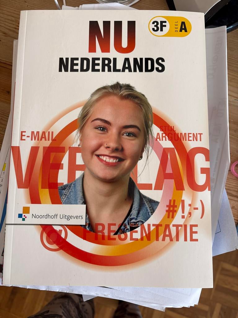 Nu Nederlands 3F Deel A - Noordhoff Uitgevers, Ophalen of Verzenden, Gelezen, Overige niveaus, Nederlands