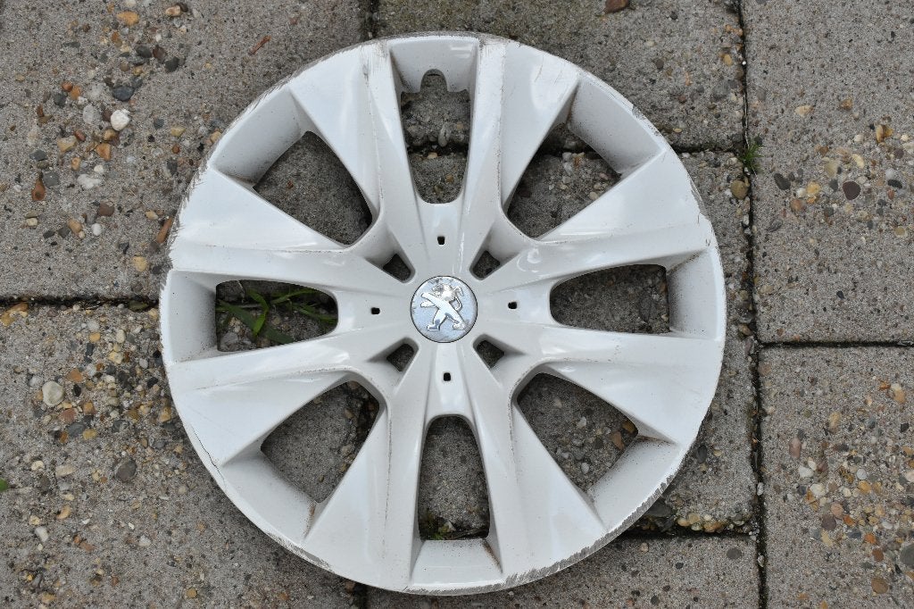 1 losse originele wieldop Peugeot 208 15 inch (Model 3), Auto diversen, Wieldoppen, Ophalen of Verzenden, Gebruikt