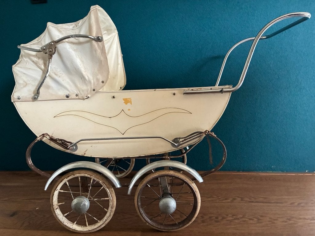 Vintage kinderwagen, merk Riemersma, Antiek en Kunst, Ophalen