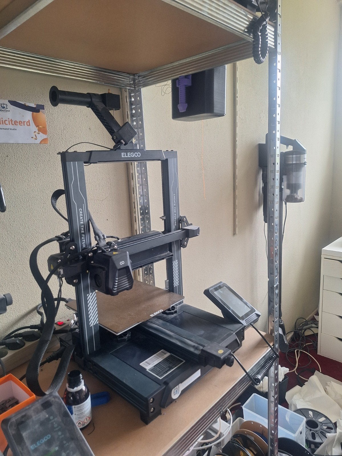 Goedwerkende Elegoo Neptune 4 3D Printer, Elegoo, Ophalen of Verzenden, Elegoo, Filament