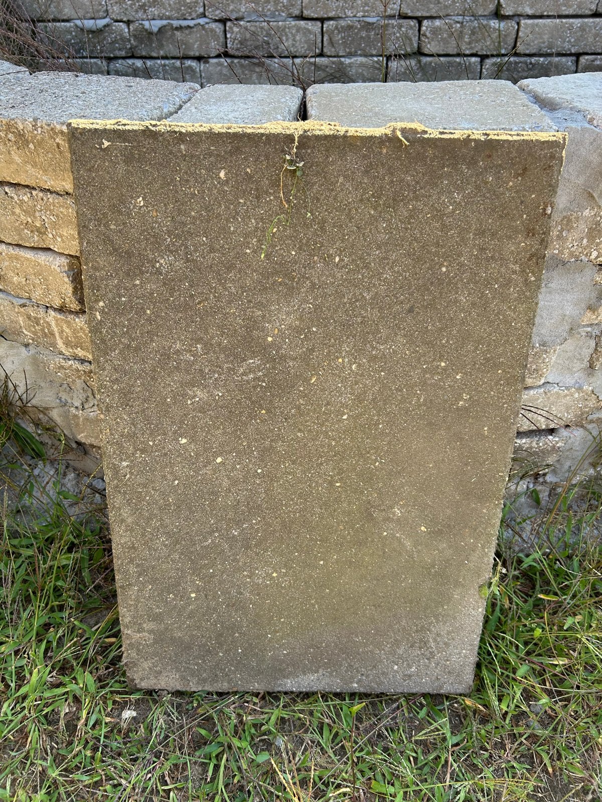 Grijze betontegels voor buiten 60x40x5 cm), Ophalen, Gebruikt, 10 m² of meer, Beton