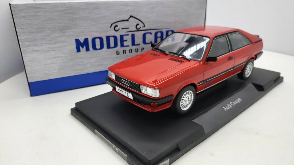 Audi Coupe GT rood 1983, Hobby en Vrije tijd, Modelauto's | 1:18, Overige merken, Overige merken, Auto, Nieuw