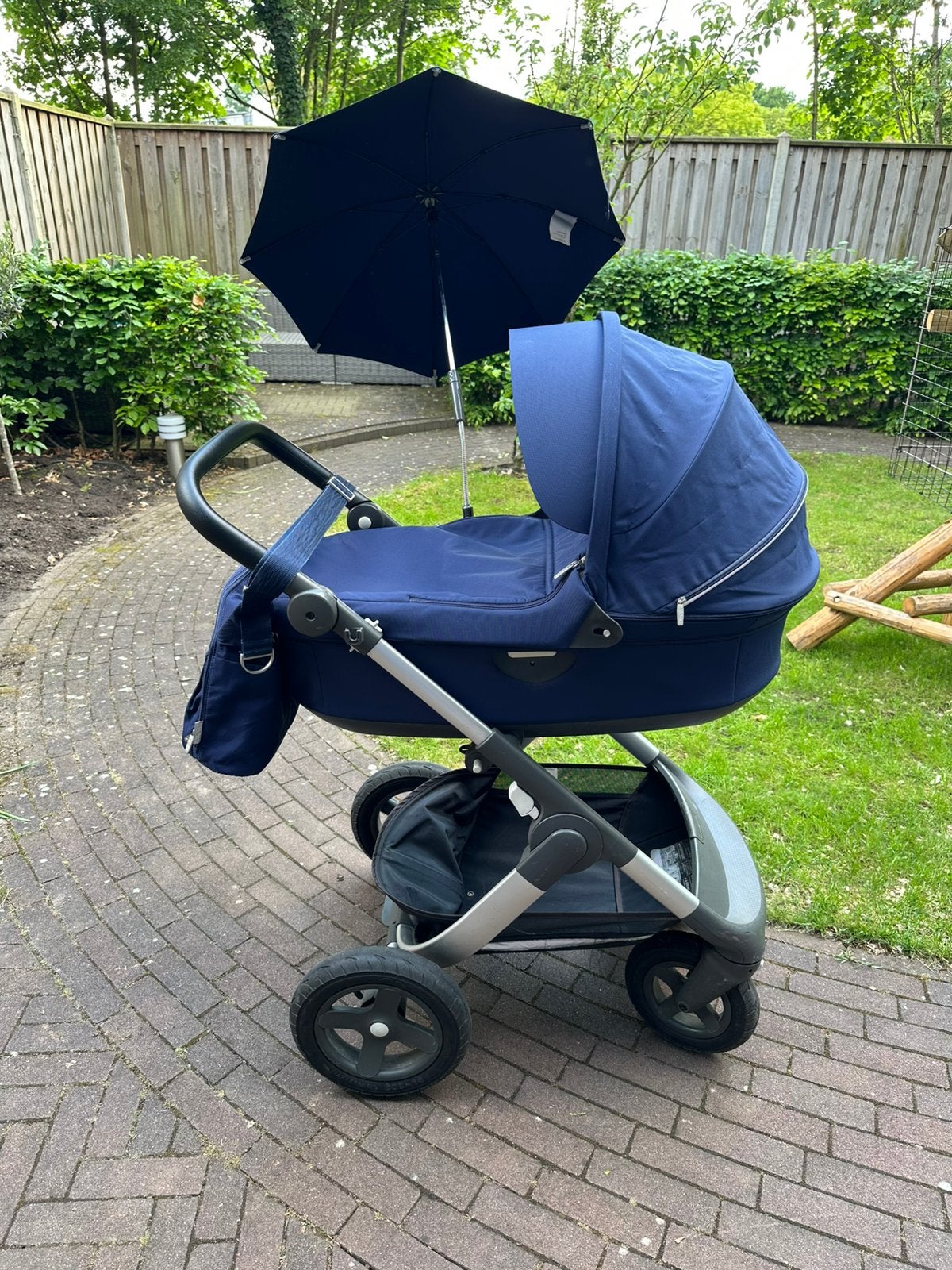 Volledige kinderwagen met alle accessoires Stokke Trailz, Kinderen en Baby's, Kinderwagens en Combinaties, Ophalen, Zo goed als nieuw
