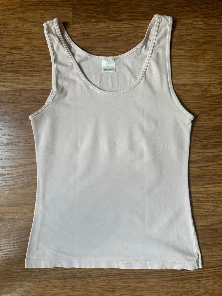 Lichtroze Anni Rolfi top maat XL, Maat 46/48 (XL) of groter, Ophalen of Verzenden, Roze, Zonder mouw