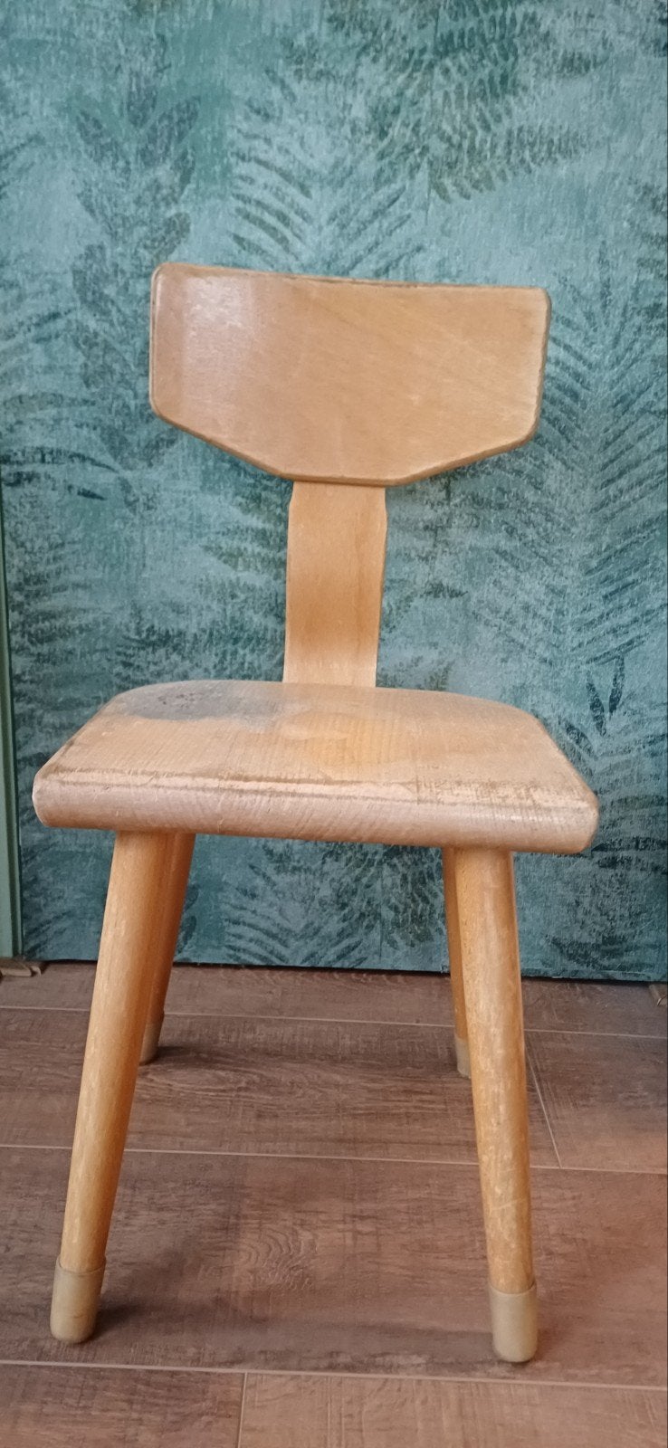 Vintage houten kinderstoel, Ophalen of Verzenden