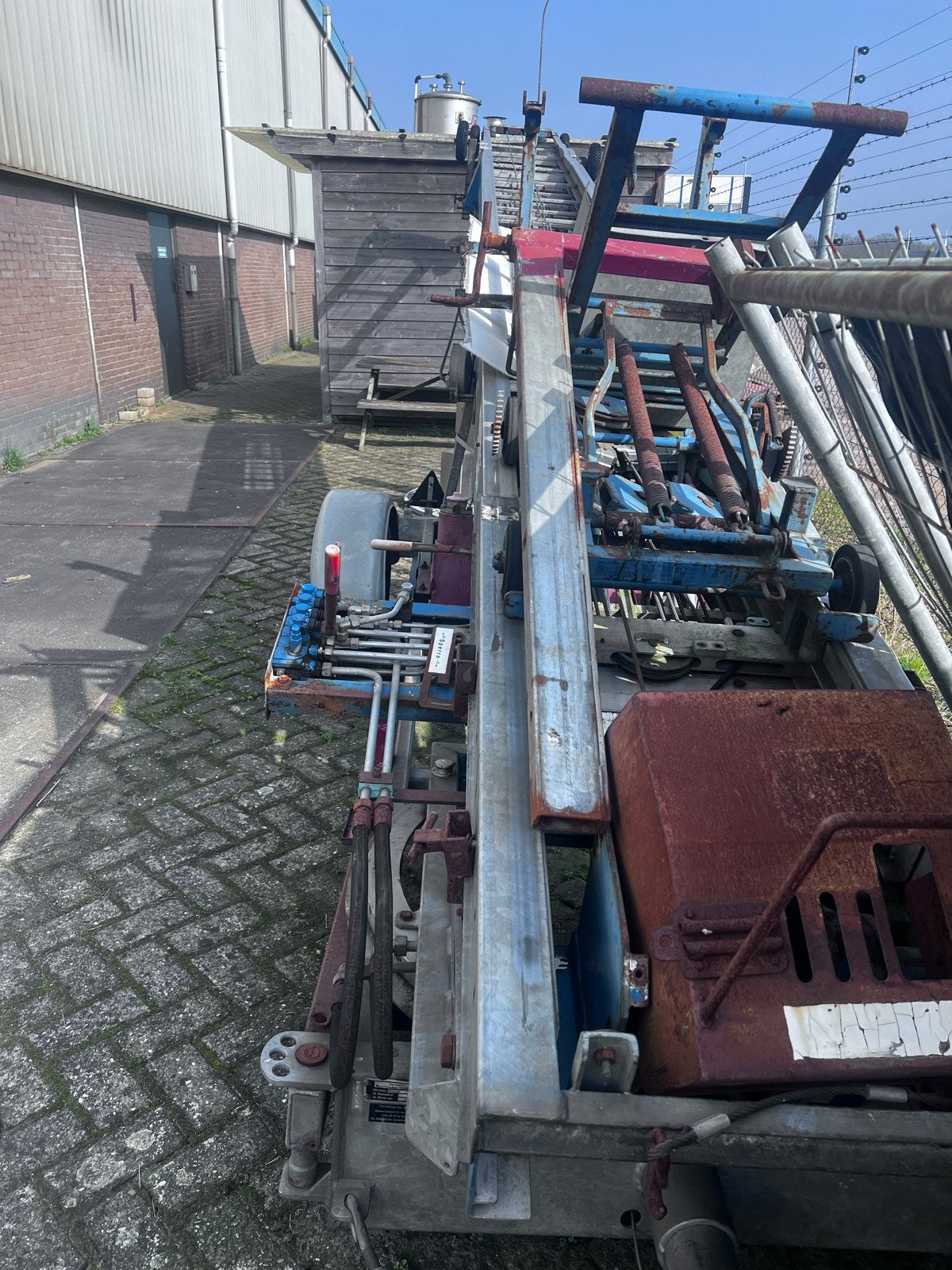 Emming Haus Ladderlift 20mtr uitschuifbaar, Ophalen