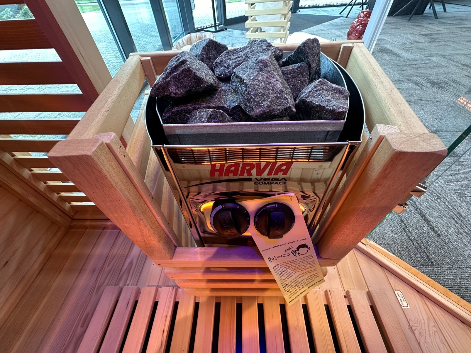 Laatste showmodel! Combi sauna Infrarood + Harvia 3,5kW 230V, Info@inner-stillness.nl, Verzenden, Fins of Traditioneel, 7665VB