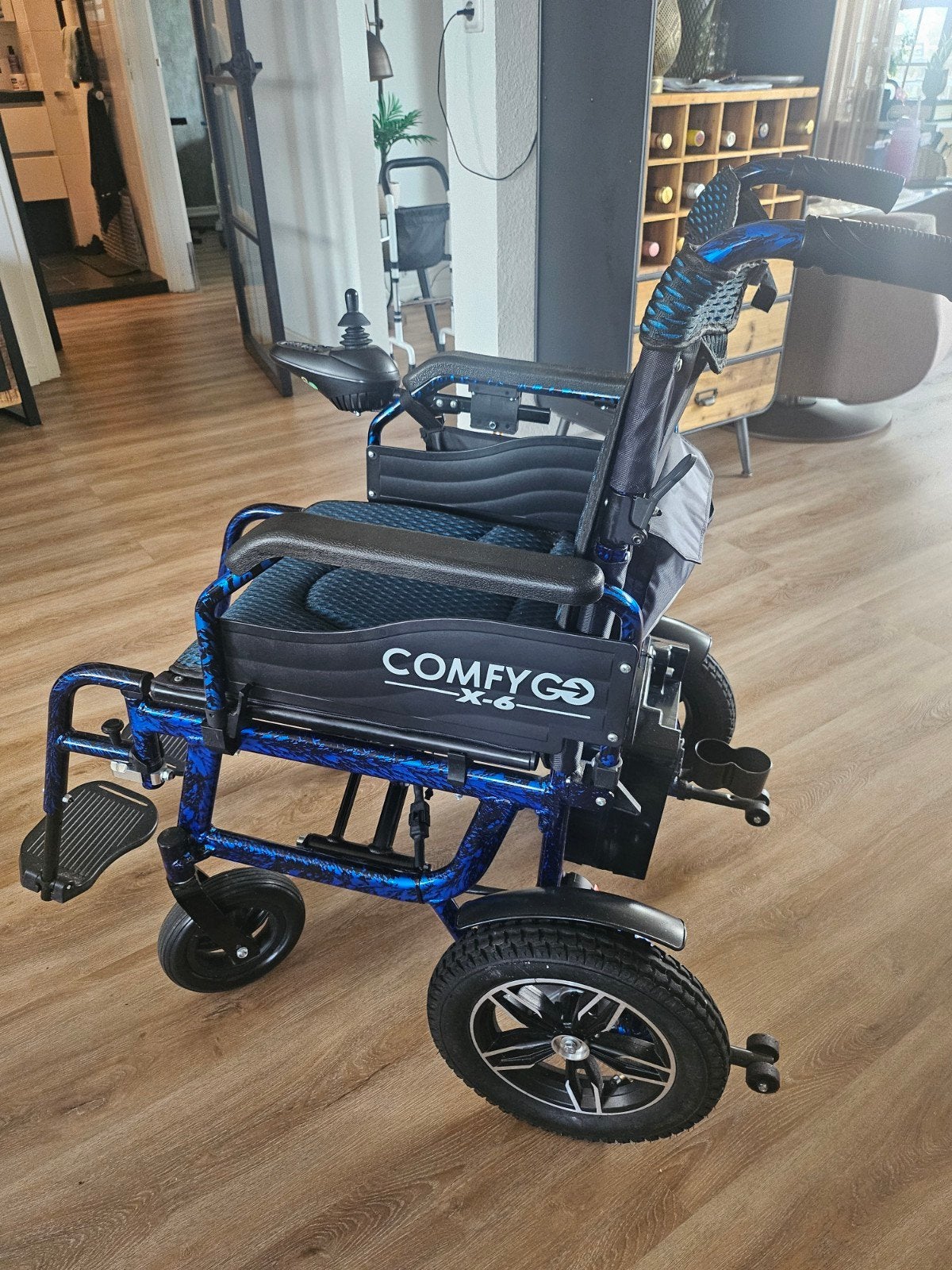 electrische rolstoel Comfygo X6, Ophalen of Verzenden, Inklapbaar, Zo goed als nieuw, Elektrische rolstoel