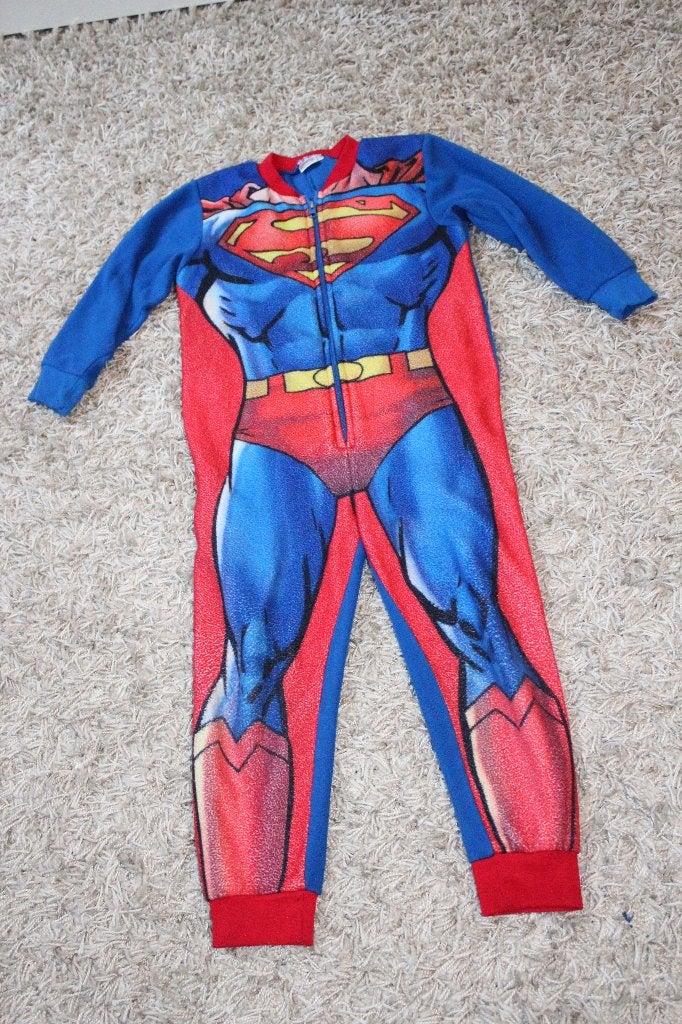 Kinderkleding Spiderman onesie maat 110, Ophalen of Verzenden, Gebruikt, Jongen of Meisje, Overige typen