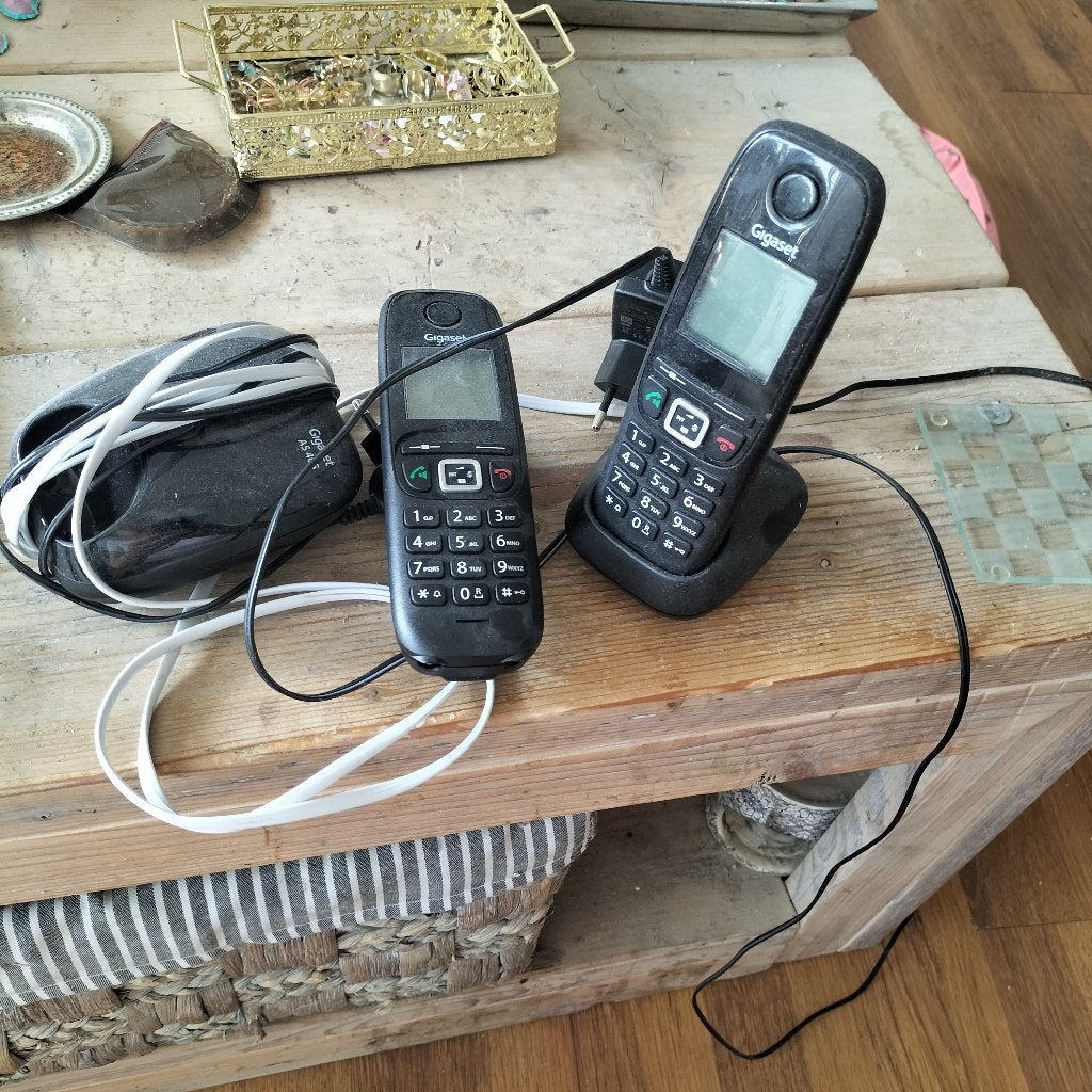 Siemens gigaset  dubbel, Ophalen of Verzenden, Zo goed als nieuw, 1 handset