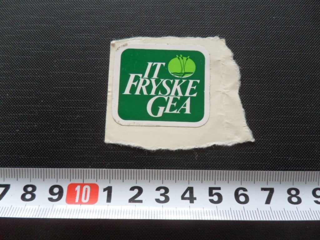 sticker nIT FRYSKE GEA, Ophalen, Zo goed als nieuw