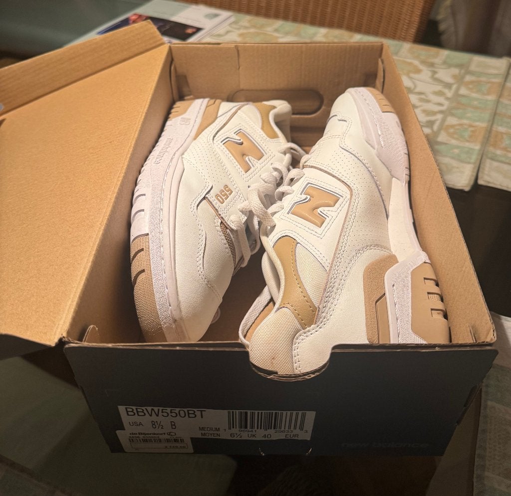 Sneakers New Balance 550 maat 40, Wit, New Balance, Ophalen of Verzenden, Sneakers of Gympen