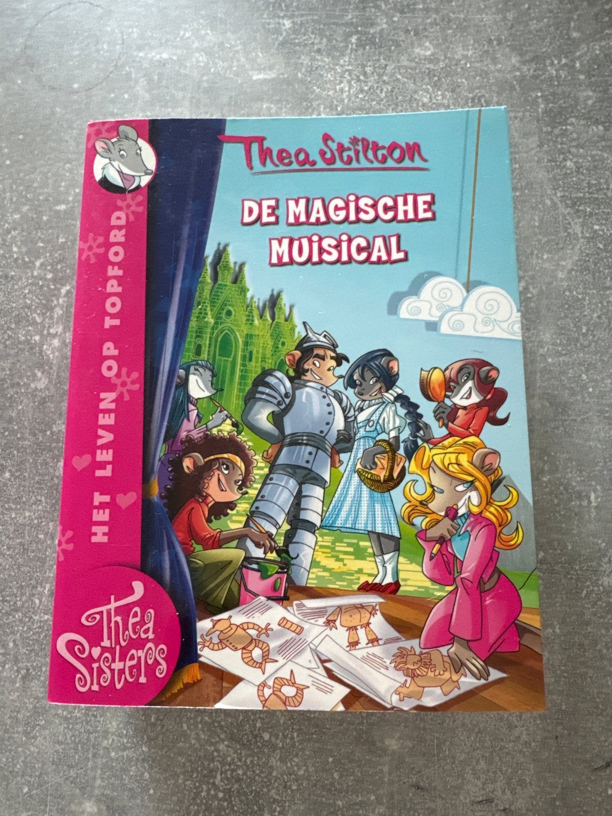 Thea Stilton - De Magische Musical & Op Naar De Top, Verzenden, Gelezen, Fictie