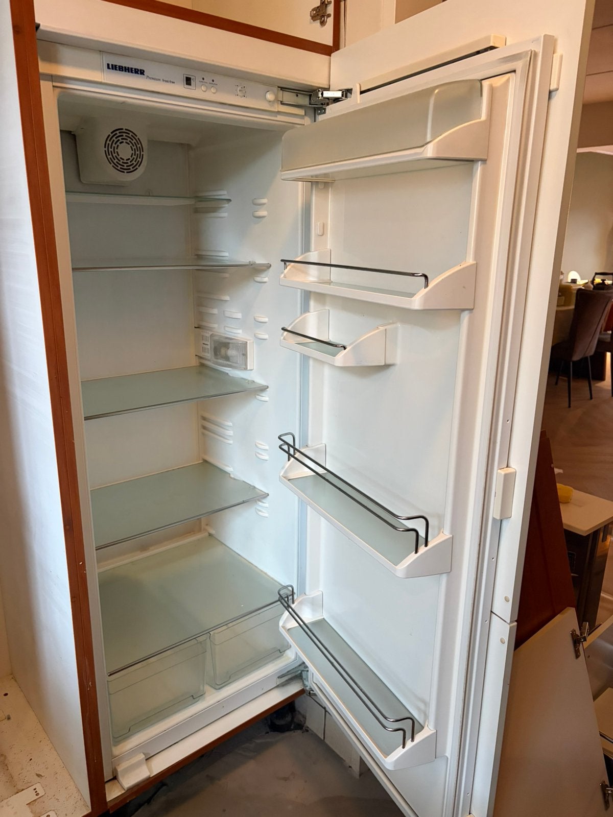 Liebherr, inbouw koelkast, Witgoed en Apparatuur, Koelkasten en IJskasten, Ophalen, 120 tot 140 cm, 45 tot 60 cm, Zonder vriesvak