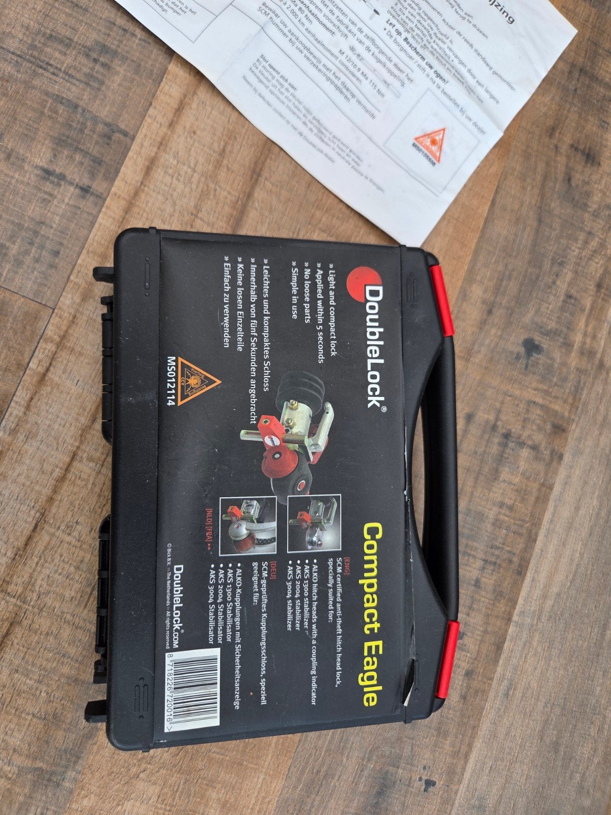 DoubleLock Compact Eagle SCM goedgekeurd disselslot, Ophalen of Verzenden