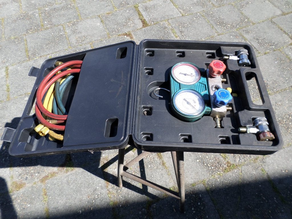 Airco drukmeterset R134A, Ophalen, Gebruikt