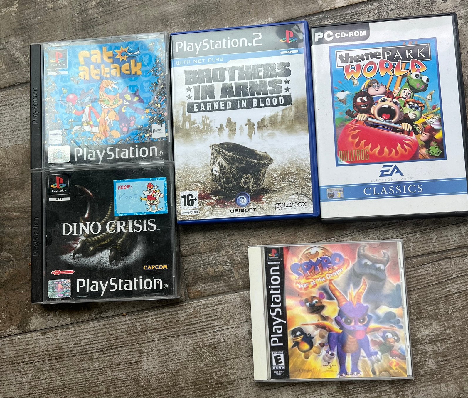 Games voor Playstation en PC, Gebruikt, 1 speler, Vanaf 16 jaar, Ophalen