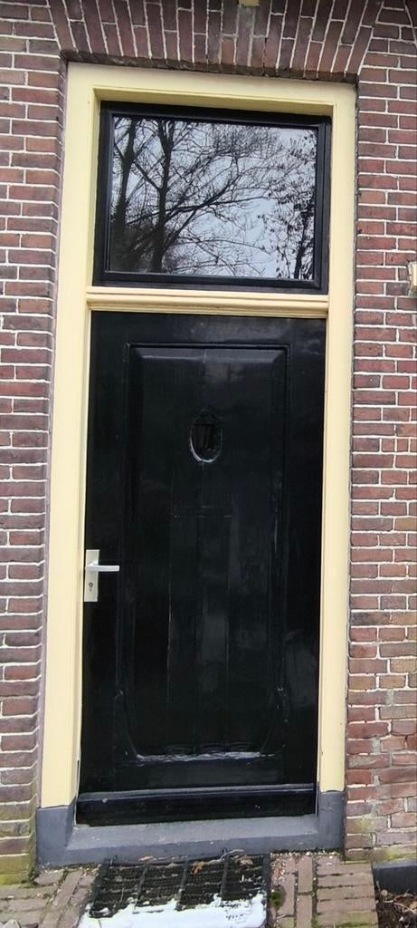 Orginele achterdeur met kozijn., Doe-het-zelf en Verbouw, Ophalen, Gebruikt