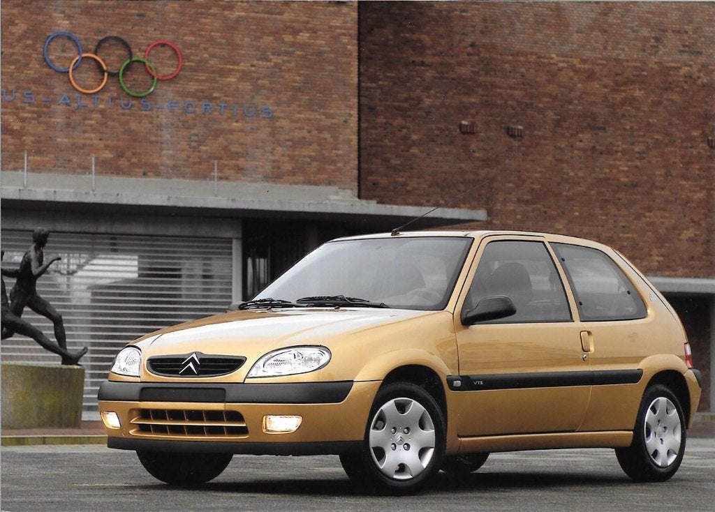 Persfoto Citroën Saxo, 2003, Ophalen of Verzenden, Nieuw, Citroën