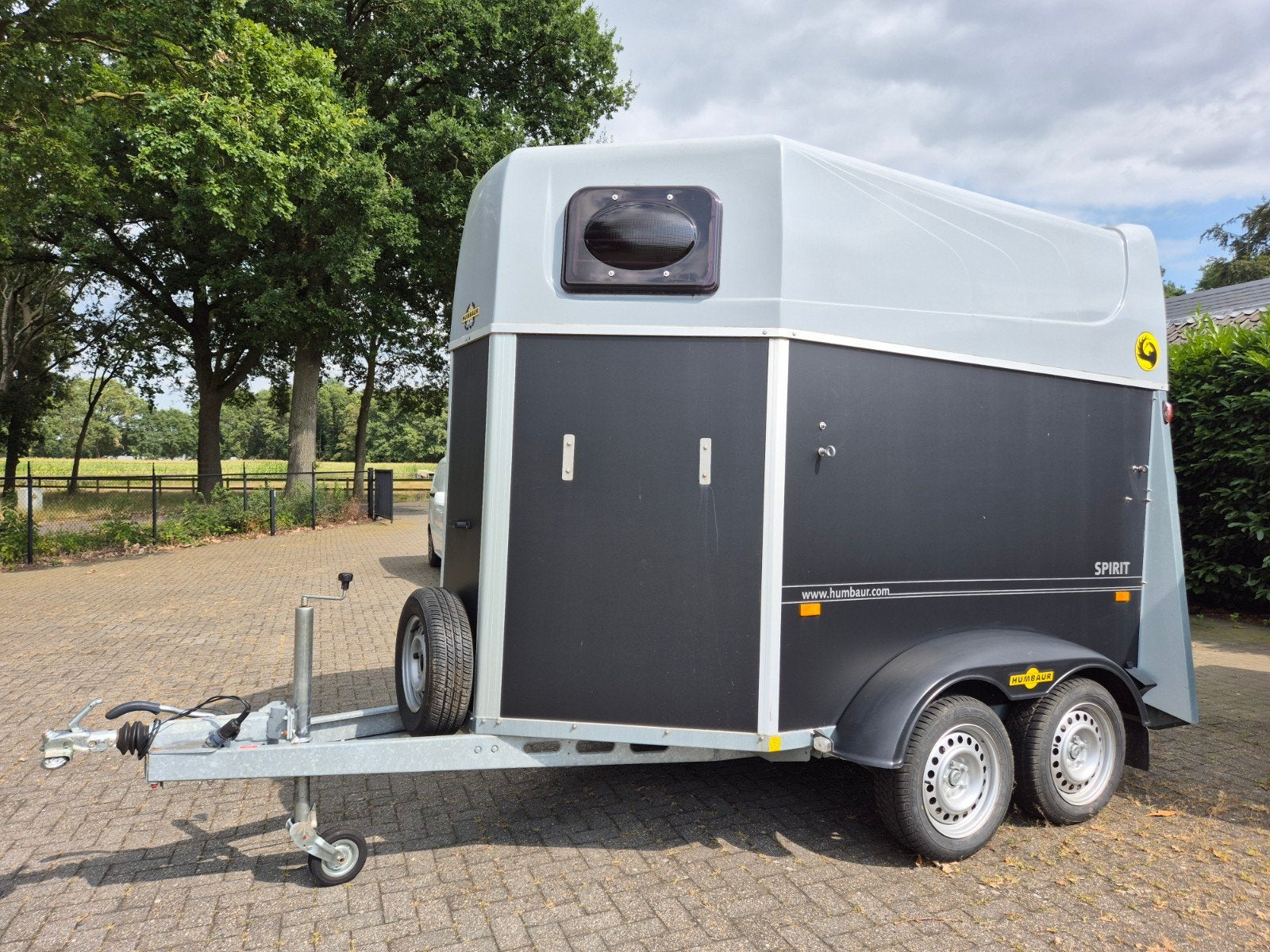 Tweepaards trailer Humbaur Rapid Poly, Dieren en Toebehoren, Ophalen