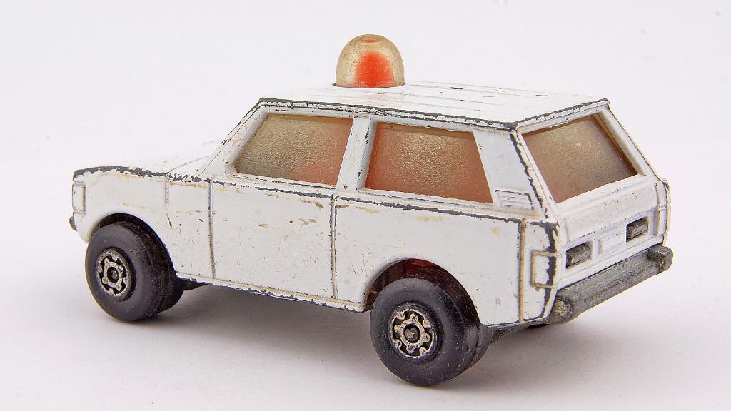 Police Patrol - Matchbox Rolamatis No.20, Ophalen of Verzenden, Gebruikt, Auto